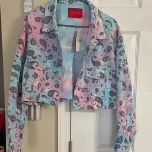 Signature8 Multicolor Cropped Jacket